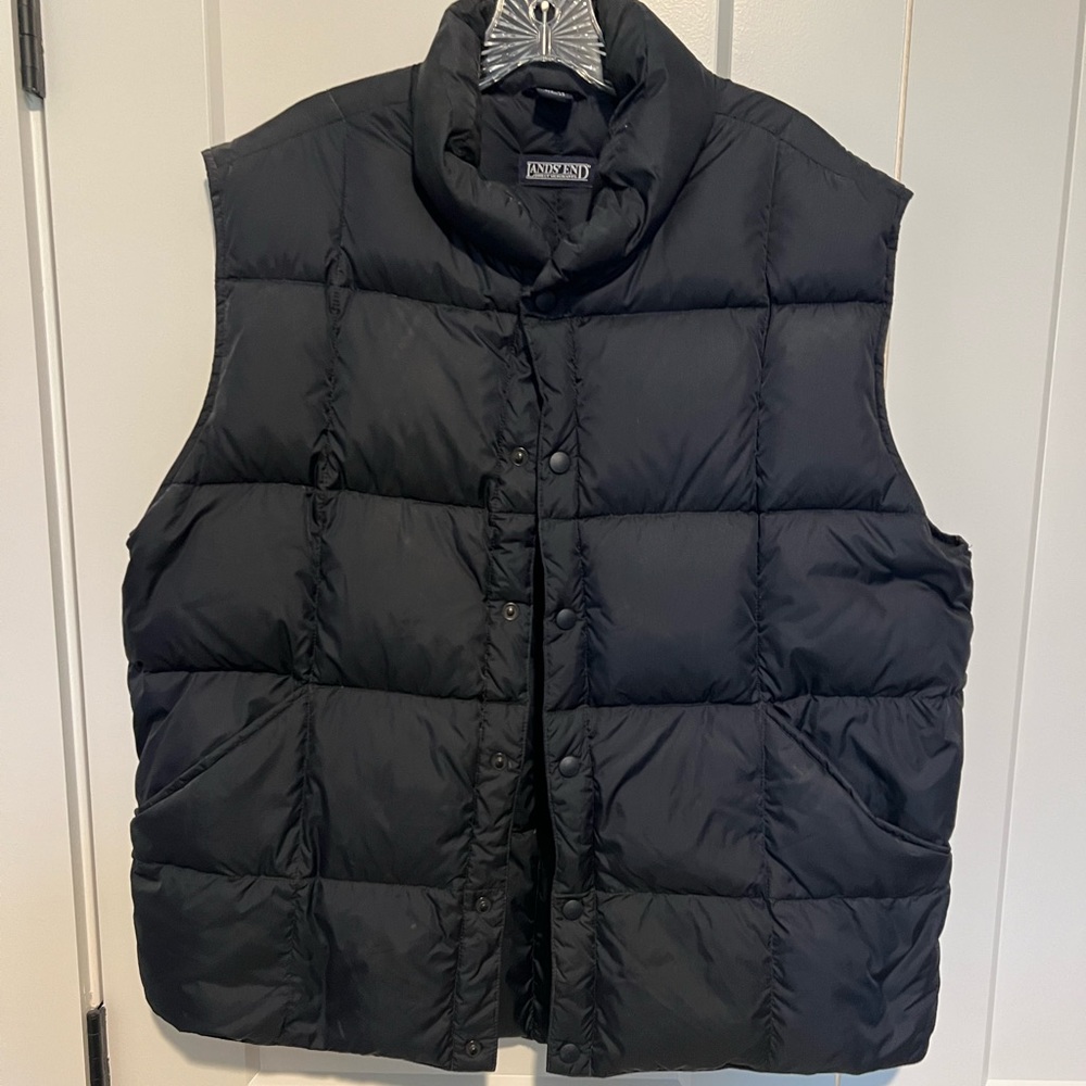 Lands End puffer vest